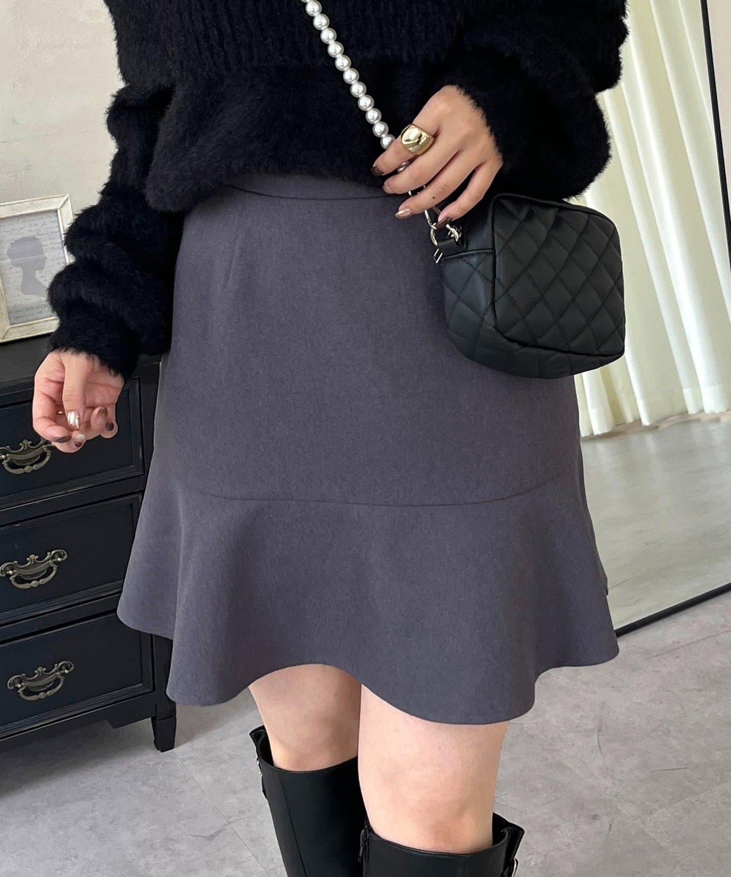 美人魚魚尾迷你裙