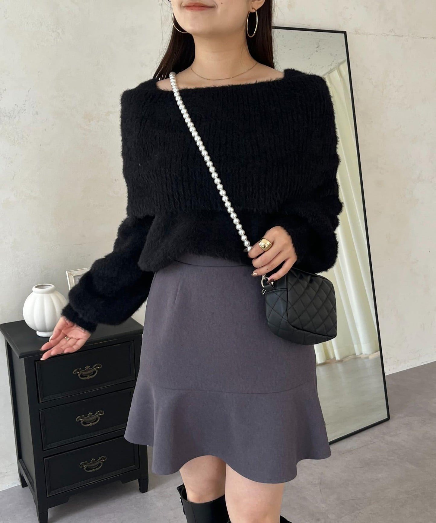 美人魚魚尾迷你裙