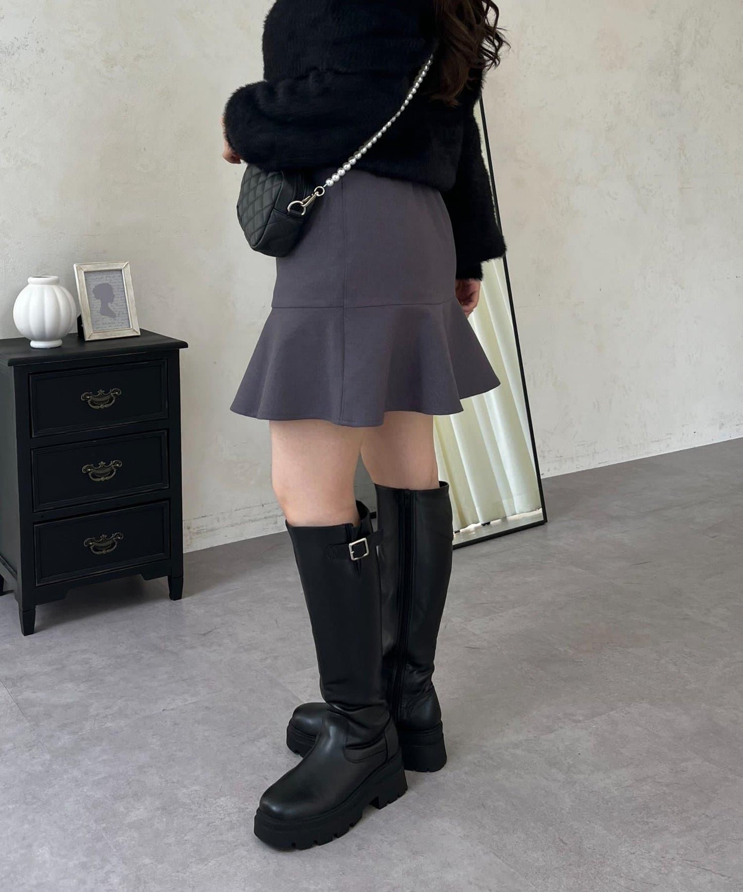 美人魚魚尾迷你裙