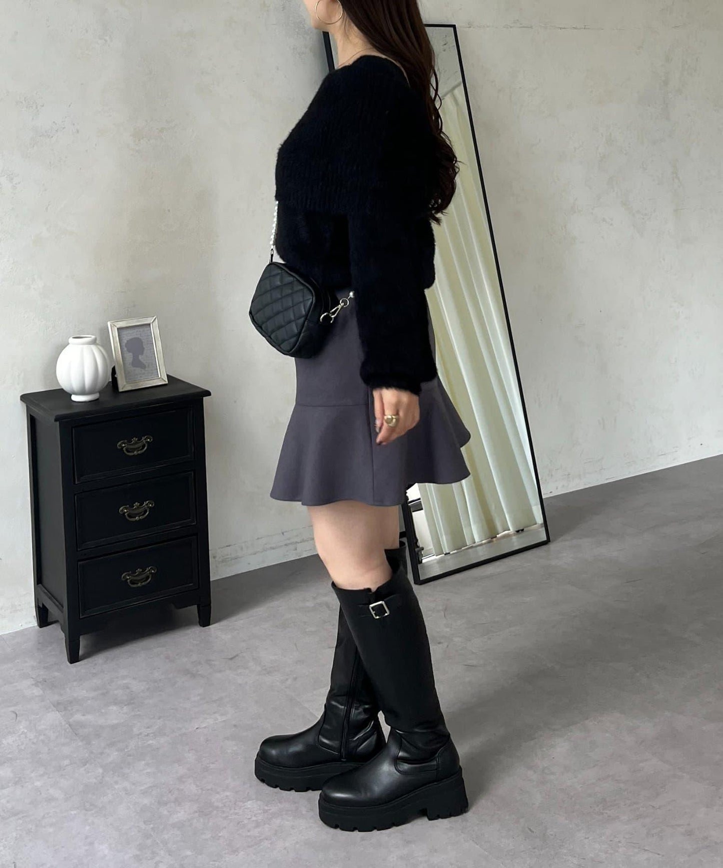 美人魚魚尾迷你裙