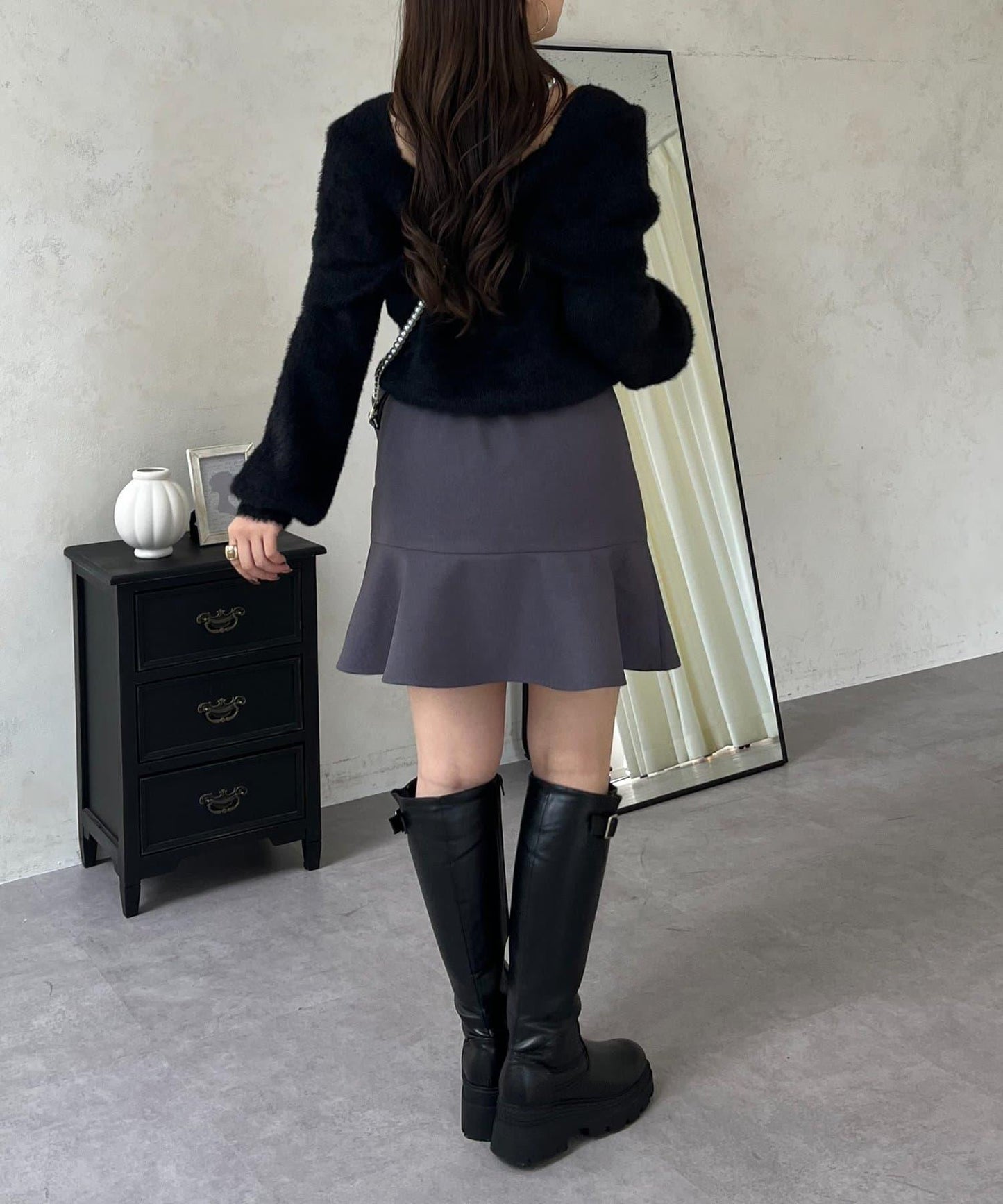 美人魚魚尾迷你裙