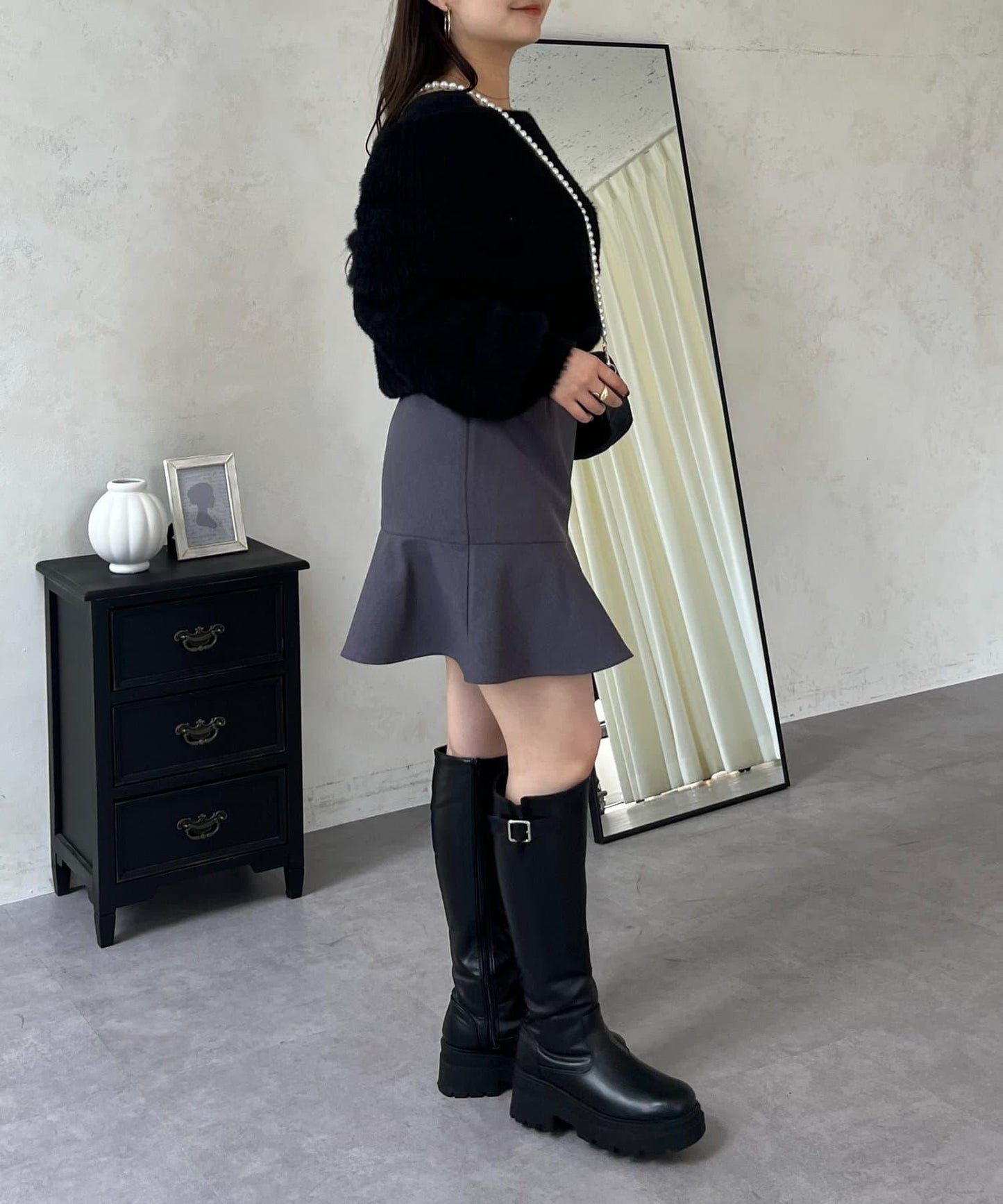 美人魚魚尾迷你裙