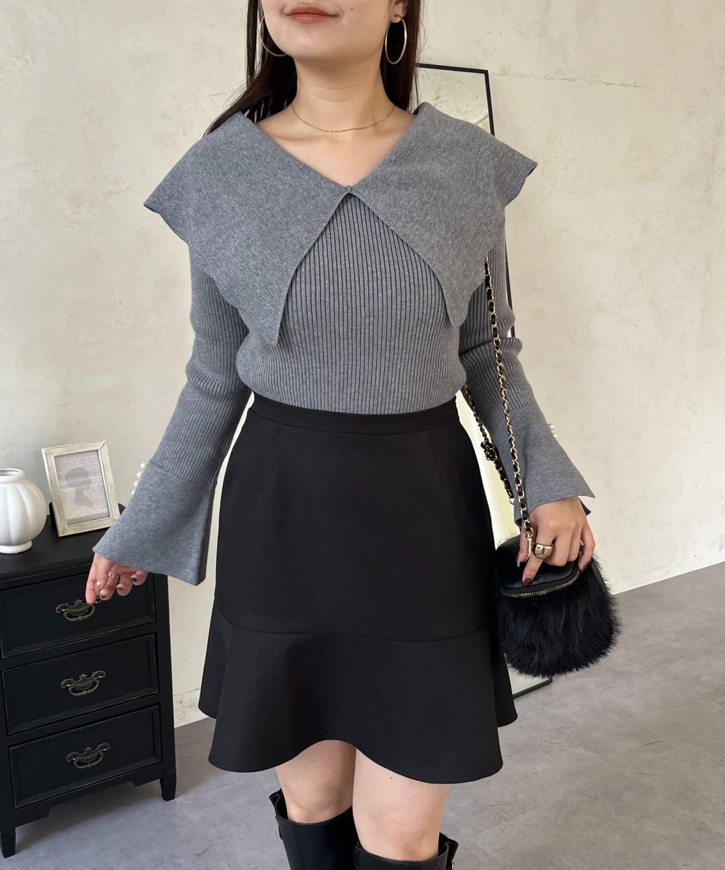 美人魚魚尾迷你裙