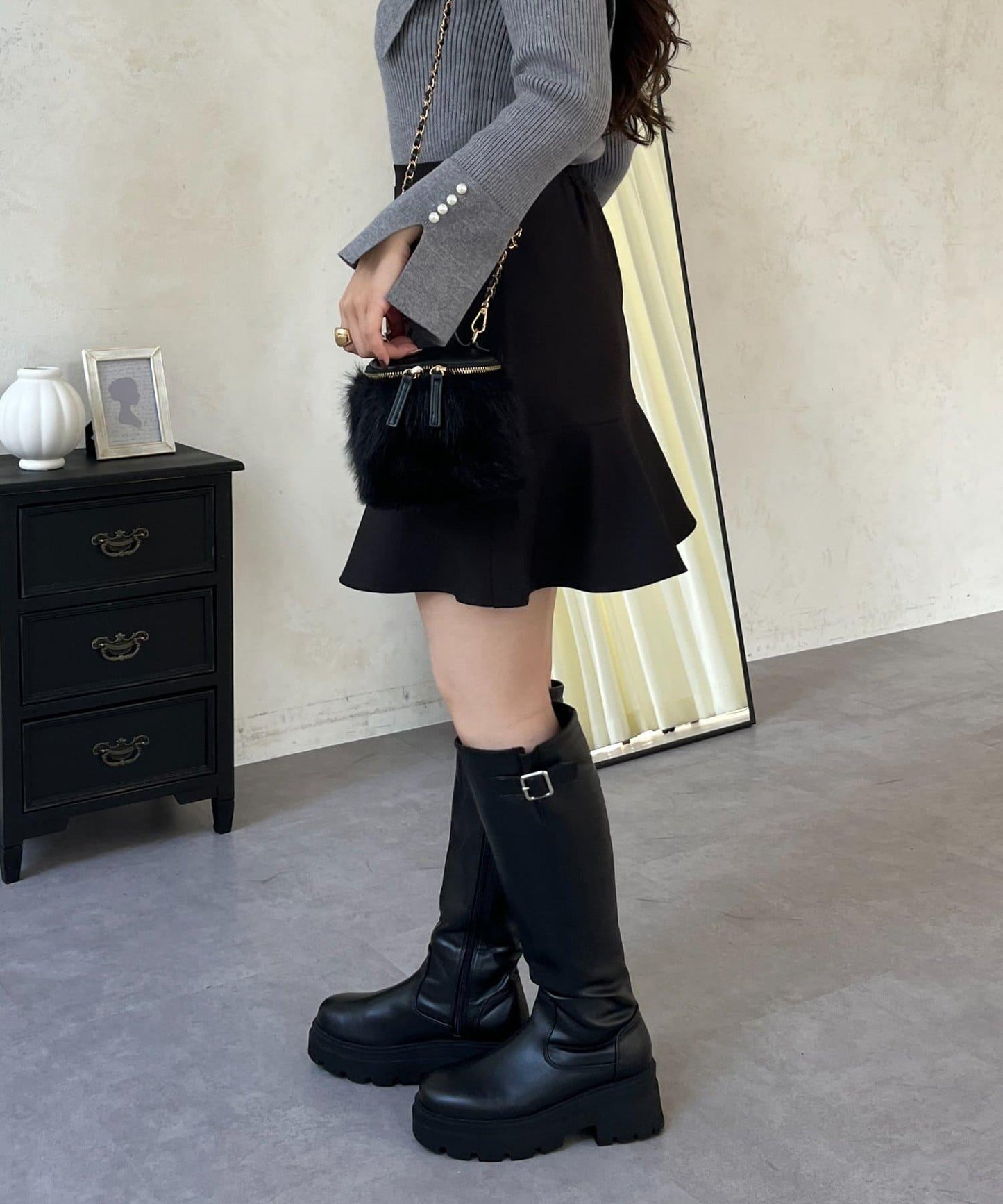 美人魚魚尾迷你裙