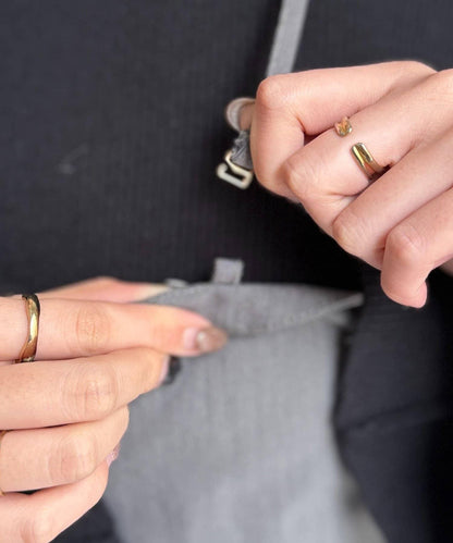 【ITAMI企畫】喇叭袖針織衫×兩穿吊帶連衣裙