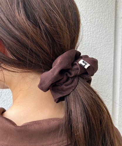 【4色可選/fiw.】麂皮髮圈