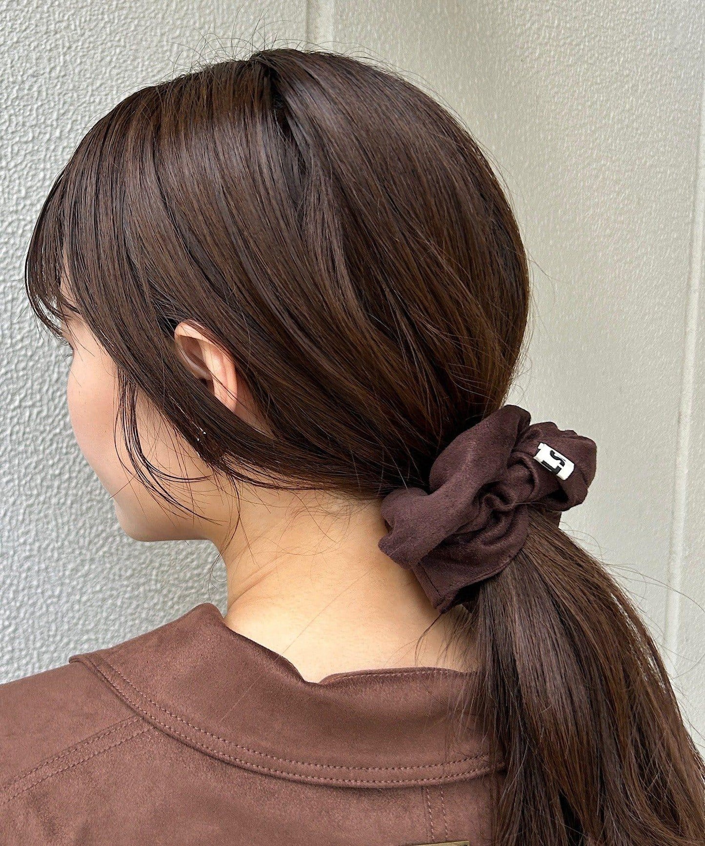 【4色可選/fiw.】麂皮髮圈