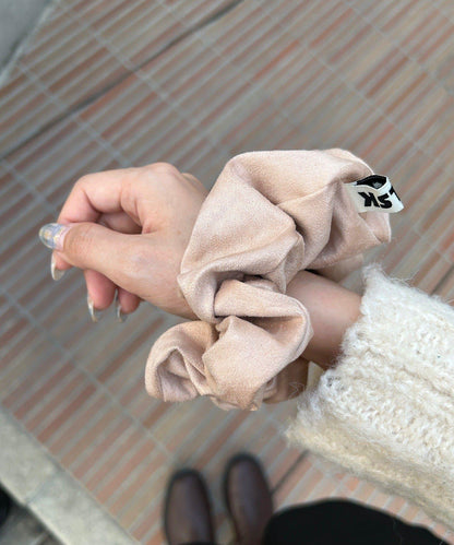 【4色可選/fiw.】麂皮髮圈