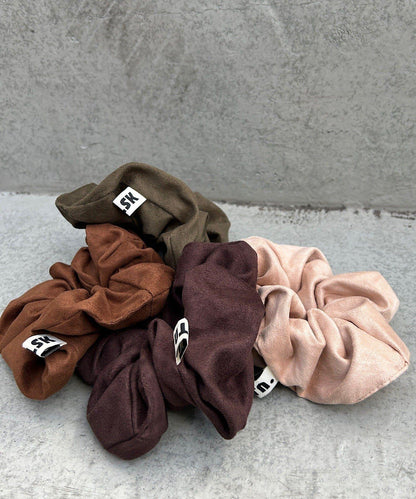 【4色可選/fiw.】麂皮髮圈