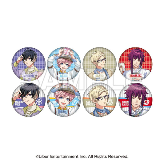 《A3!滿開劇團》 書店聯動活動 角色等身全息徽章(共8款)【BOX/8個裝】