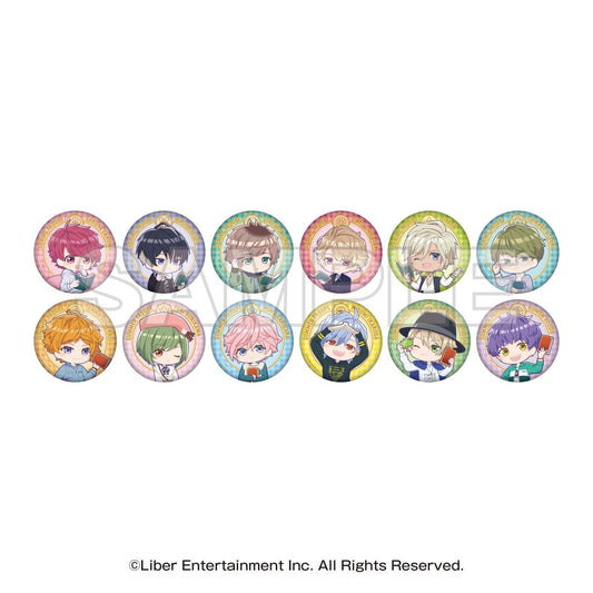 《A3!滿開劇團》 書店聯動活動 迷你角色鐳射徽章 春組・夏組(共12款)【BOX/12個裝】