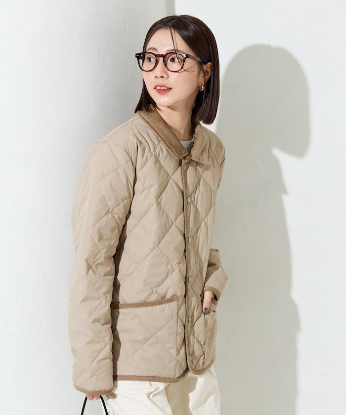 CITY拼接立領羽絨夾克（羽絨服）