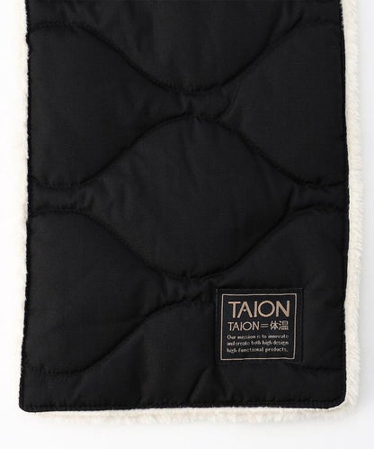 軍風可雙面穿羽絨圍巾（羽絨·羊羔絨）【限量】