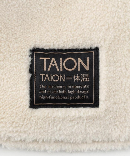 軍風可雙面穿羽絨圍巾（羽絨·羊羔絨）【限量】