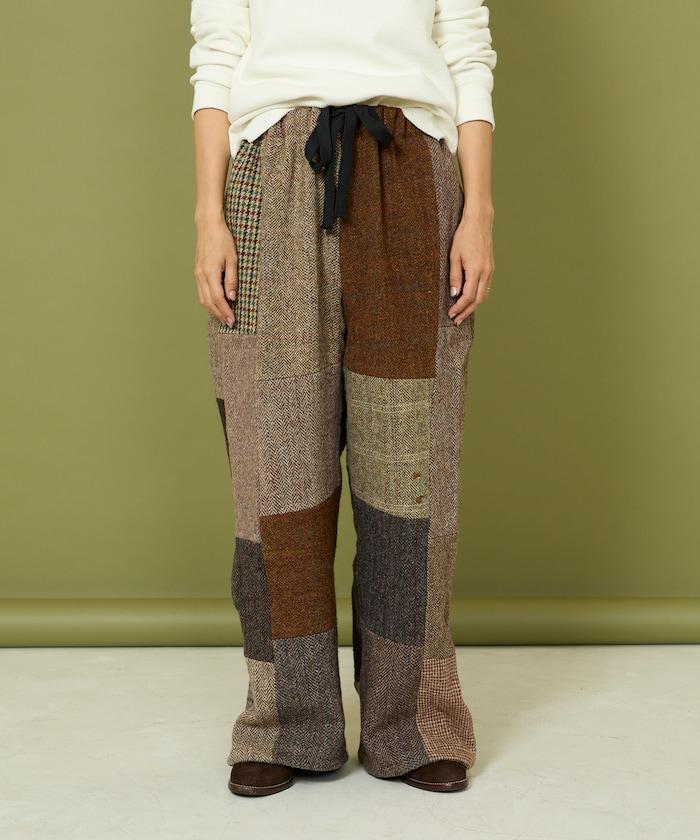 改良款粗花呢長褲