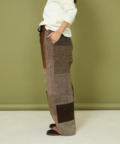 改良款粗花呢長褲