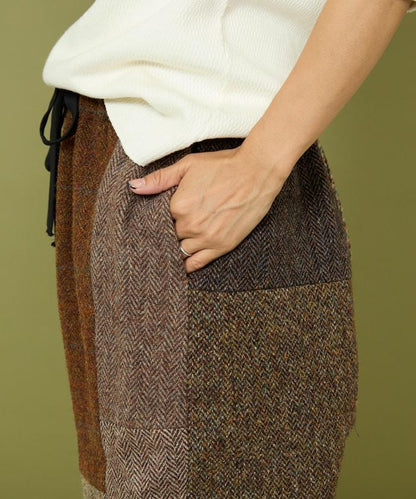 改良款粗花呢長褲