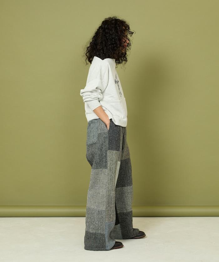 改良款粗花呢長褲