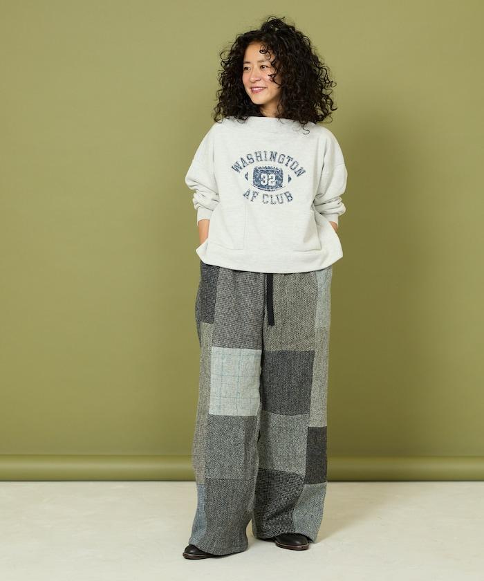 改良款粗花呢長褲