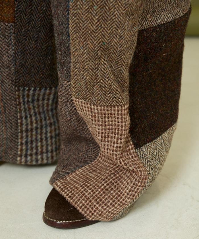 改良款粗花呢長褲