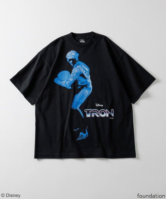 TRON / 身份識別圓盤印花T恤