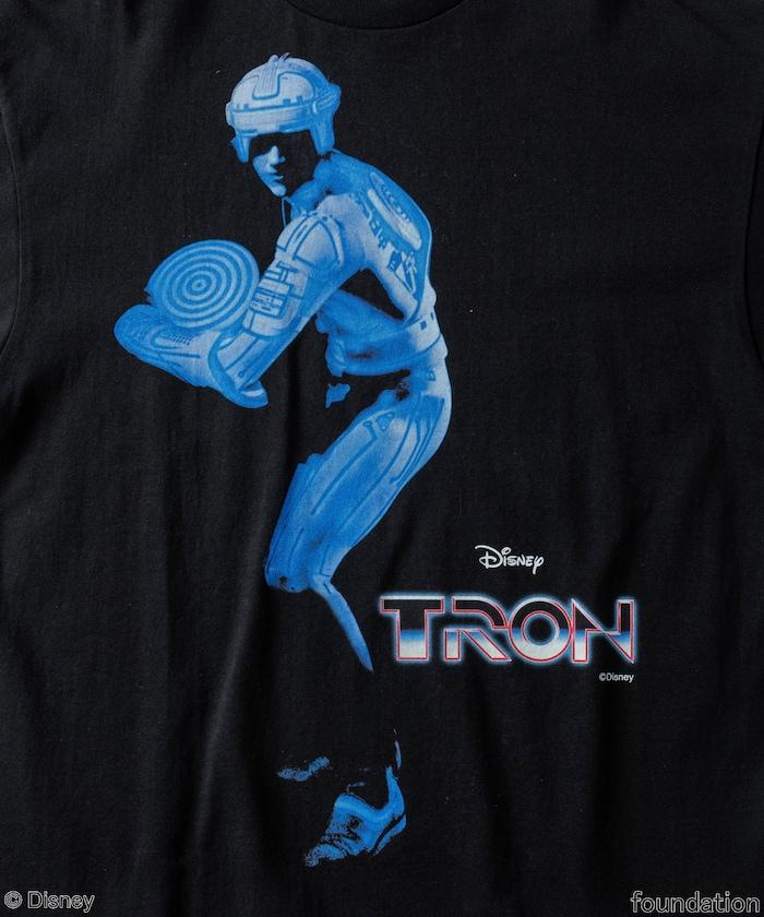 TRON / 身份識別圓盤印花T恤