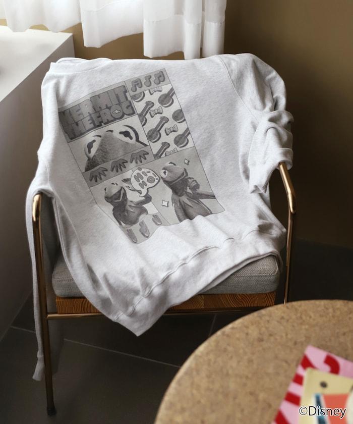 【The Muppets / ザ・マペッツ】MAPPETS漫畫印花圓領衛衣