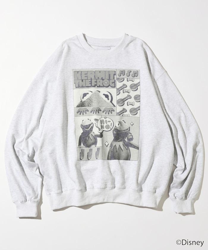 【The Muppets / ザ・マペッツ】MAPPETS漫畫印花圓領衛衣