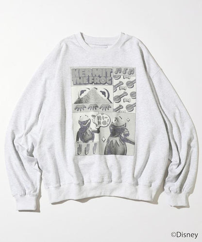 【The Muppets / ザ・マペッツ】MAPPETS漫畫印花圓領衛衣