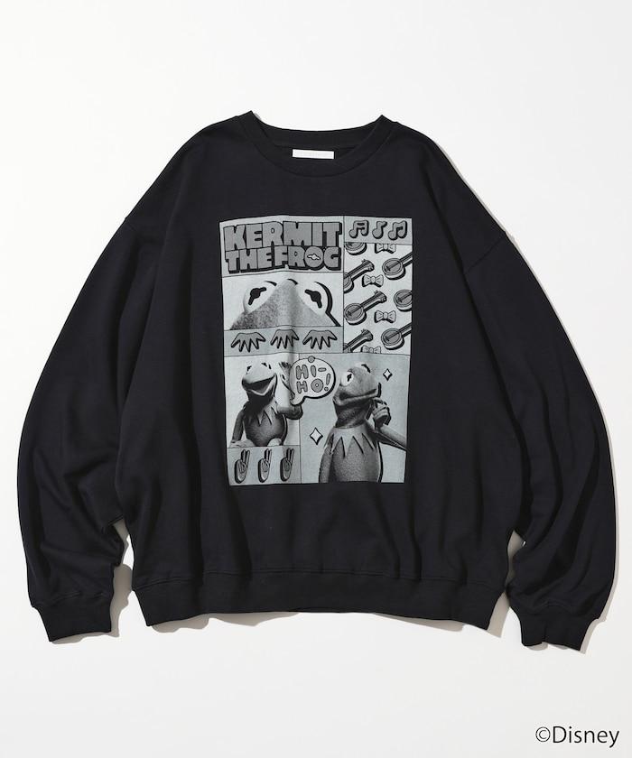 【The Muppets / ザ・マペッツ】MAPPETS漫畫印花圓領衛衣