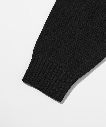 MA基礎款標誌刺繡套頭針織衫