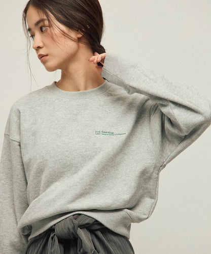 MA 基礎款標誌刺繡圓領衛衣 女款