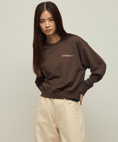 MA 基礎款標誌刺繡圓領衛衣 女款