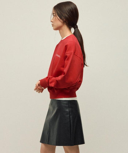 MA 基礎款標誌刺繡圓領衛衣 女款