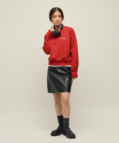 MA 基礎款標誌刺繡圓領衛衣 女款