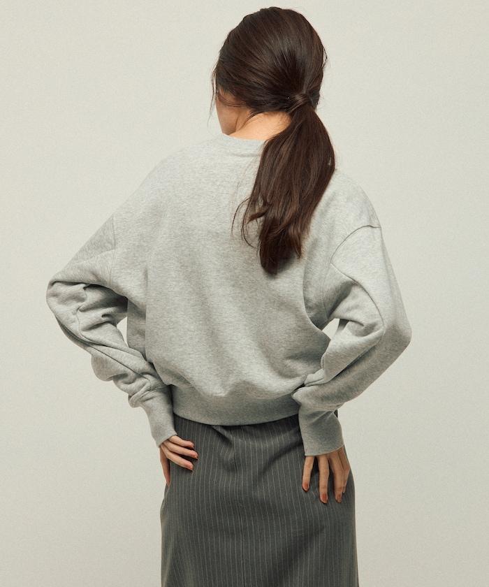 MA 基礎款標誌刺繡圓領衛衣 女款