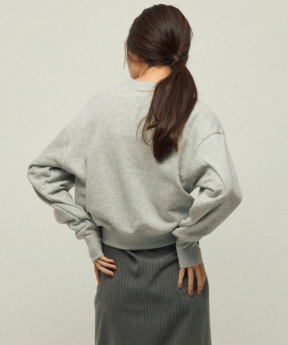 MA 基礎款標誌刺繡圓領衛衣 女款