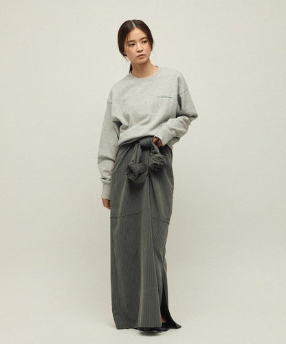 MA 基礎款標誌刺繡圓領衛衣 女款