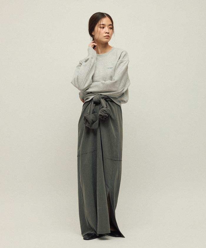 MA 基礎款標誌刺繡圓領衛衣 女款