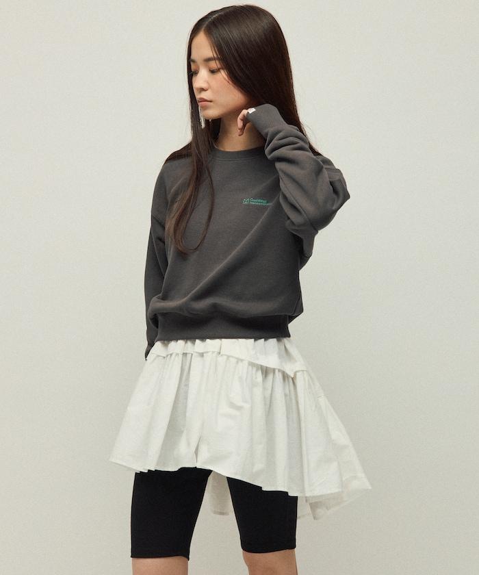 MA 基礎款標誌刺繡圓領衛衣 女款