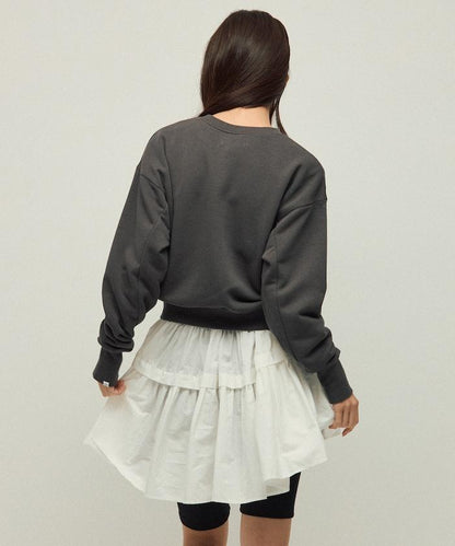 MA 基礎款標誌刺繡圓領衛衣 女款