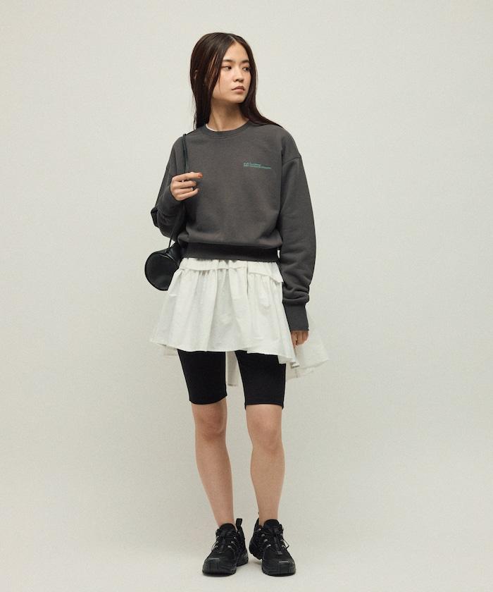 MA 基礎款標誌刺繡圓領衛衣 女款