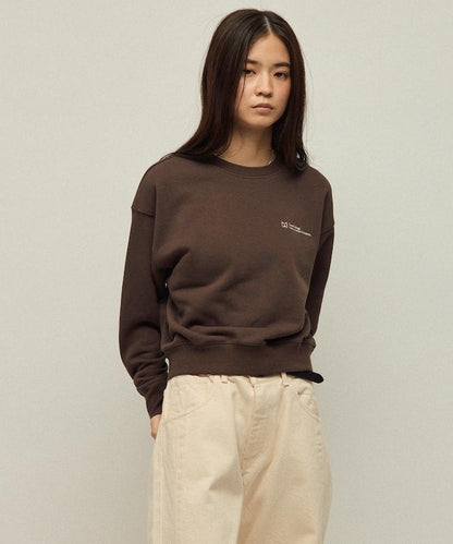 MA 基礎款標誌刺繡圓領衛衣 女款