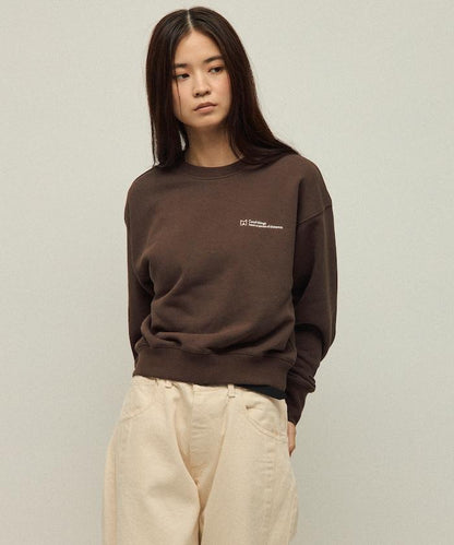 MA 基礎款標誌刺繡圓領衛衣 女款