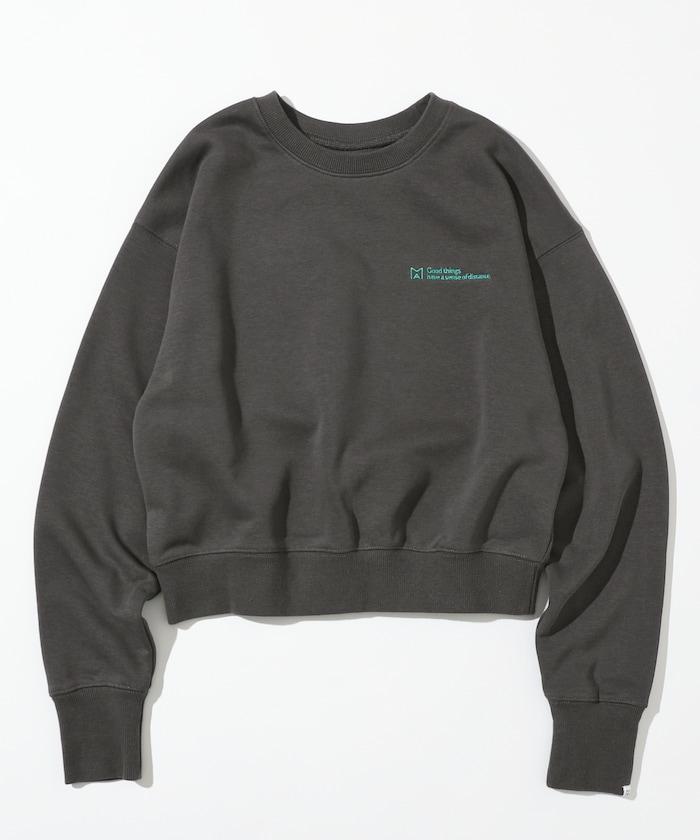 MA 基礎款標誌刺繡圓領衛衣 女款