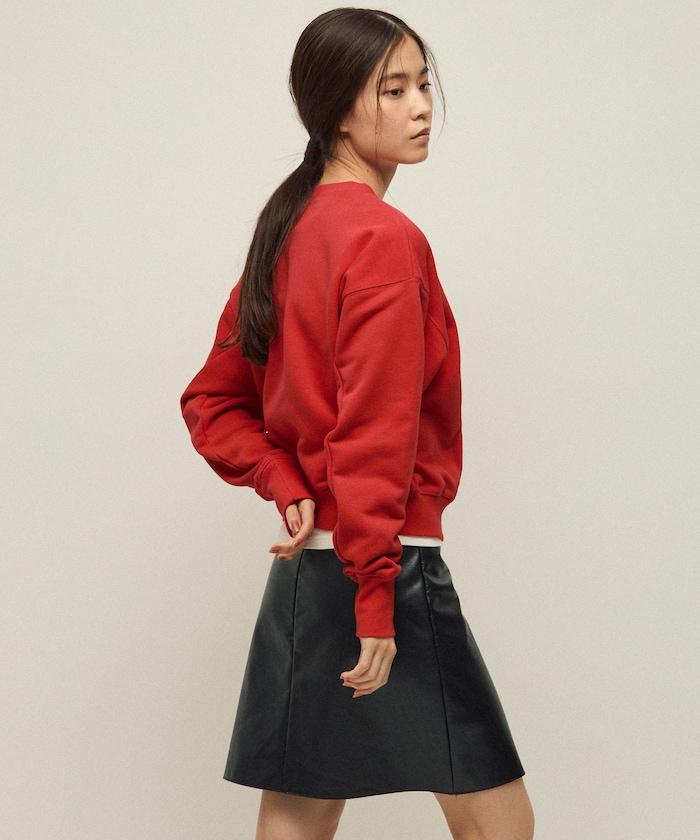 MA 基礎款標誌刺繡圓領衛衣 女款