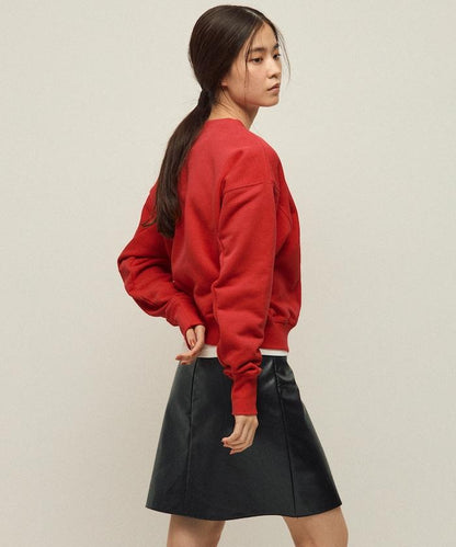 MA 基礎款標誌刺繡圓領衛衣 女款