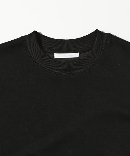 側邊口袋抽繩連帽圓領衛衣