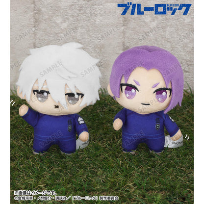 《藍色監獄》 凪誠士郎＆御影玲王 坐姿毛絨玩偶掛件套裝