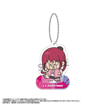 SAKAMOTO DAYS 迷你復古帶支架亞克力鑰匙扣 【BOX/9個裝】